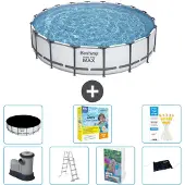 Bestway Steel Pro MAX Rund - 549x122 cm - 6-teilig S582
