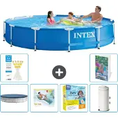 Intex Frame Pool Rund - 366x76 cm - 5-teilig S135