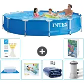 Intex Frame Pool Rund - 366x76 cm - 5-teilig S171