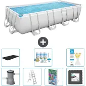 Bestway Power Steel Rechteckig - 488x244x122 cm - 6-teilig S581