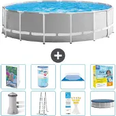 Intex Prism Frame Pool Rund - 457x122 cm - 7-teilig S572