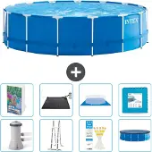 Intex Frame Pool Rund - 457x122 cm - 7-teilig S621