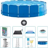 Intex Frame Pool Rund - 457x122 cm - 7-teilig S598