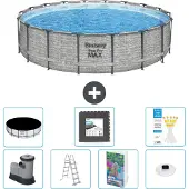 Bestway Steel Pro MAX Rund - 549x122 cm - 6-teilig S608