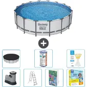 Bestway Steel Pro MAX Rund - 488x122 cm - 6-teilig S572