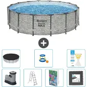 Bestway Steel Pro MAX Rund - 488x122 cm - 6-teilig S525