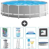Intex Prism Frame Pool Rund - 457x122 cm - 7-teilig S563