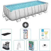 Bestway Power Steel Rechteckig - 640x274x132 cm - 6-teilig S622