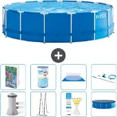 Intex Frame Pool Rund - 457x122 cm - 7-teilig S542