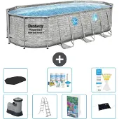 Bestway Power Steel Oval - 549x274x122 cm - 6-teilig S632