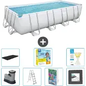 Bestway Power Steel Rechteckig - 549x274x122 cm - 6-teilig S607
