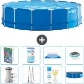 Intex Frame Pool Rund - 457x122 cm - 7-teilig S622