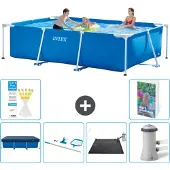Intex Rechteckiger Frame Pool - 300x200x75 cm - 5-teilig S67