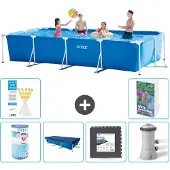 Intex Rechteckiger Frame Pool - 450x220x84 cm - 5-teilig S41