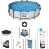 Bestway Steel Pro MAX Rund - 488x122 cm - 6-teilig S649