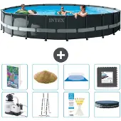 Intex Ultra XTR Pool Rund - 610x122 cm - 7-teilig S528