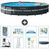 Intex Ultra XTR Pool Rund - 732x132 cm - 7-teilig S683