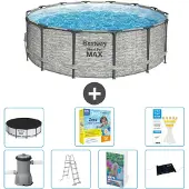 Bestway Steel Pro MAX Rund - 427x122 cm - 6-teilig S582