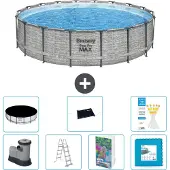 Bestway Steel Pro MAX Rund - 549x122 cm - 6-teilig S621
