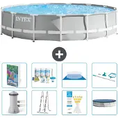 Intex Prism Frame Pool Rund - 457x107 cm - 7-teilig S615
