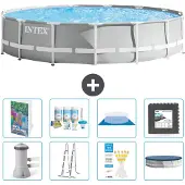 Intex Prism Frame Pool Rund - 457x107 cm - 7-teilig S581