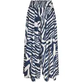 LASCANA Hosenrock in creme-blau bedruckt | Gr.: 38