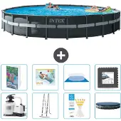 Intex Ultra XTR Pool Rund - 732x132 cm - 7-teilig S533