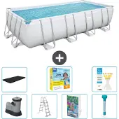 Bestway Power Steel Rechteckig - 549x274x122 cm - 6-teilig S532