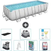 Bestway Power Steel Rechteckig - 640x274x132 cm - 6-teilig S649