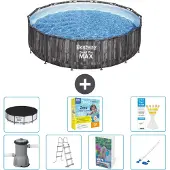 Bestway Steel Pro MAX Rund - 427x107 cm - 6-teilig S544