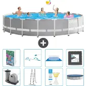 Intex Prism Frame Pool Rund - 610x132 cm - 7-teilig S565
