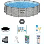 Bestway Steel Pro MAX Rund - 549x122 cm - 6-teilig S556