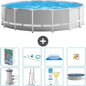 Intex Prism Frame Pool Rund - 457x122 cm - 7-teilig S647