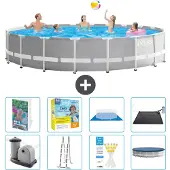 Intex Prism Frame Pool Rund - 610x132 cm - 7-teilig S582