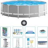 Intex Prism Frame Pool Rund - 457x122 cm - 7-teilig S576