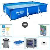 Bestway Steel Pro Rechteckig - 300x201x66 cm - 5-teilig S175