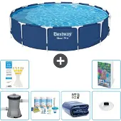 Bestway Steel Pro Rund - 396x84 cm - 5-teilig S228