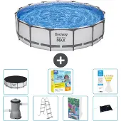 Bestway Steel Pro MAX Rund - 457x122 cm - 6-teilig S582