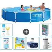 Intex Frame Pool Rund - 366x76 cm - 5-teilig S50