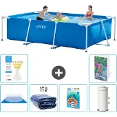 Intex Rechteckiger Frame Pool - 300x200x75 cm - 5-teilig S123