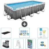 Bestway Power Steel Rechteckig - 549x274x122 cm - 6-teilig S548