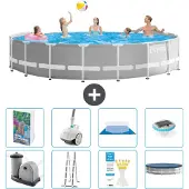 Intex Prism Frame Pool Rund - 549x122 cm - 7-teilig S552