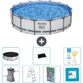 Bestway Steel Pro MAX Rund - 457x122 cm - 6-teilig S621
