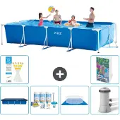 Intex Rechteckiger Frame Pool - 450x220x84 cm - 5-teilig S77