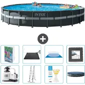 Intex Ultra XTR Pool Rund - 732x132 cm - 7-teilig S543
