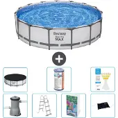 Bestway Steel Pro MAX Rund - 457x122 cm - 6-teilig S619