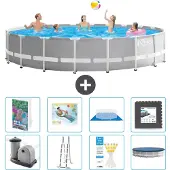 Intex Prism Frame Pool Rund - 610x132 cm - 7-teilig S533