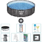 Bestway Steel Pro MAX Rund - 427x107 cm - 6-teilig S563