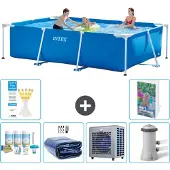 Intex Rechteckiger Frame Pool - 300x200x75 cm - 5-teilig S128