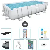 Bestway Power Steel Rechteckig - 549x274x122 cm - 6-teilig S622